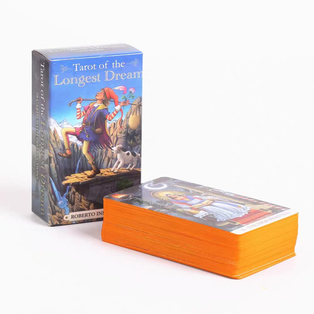 Tarot Cards Deck With Guidebook - 78 بطاقة حلم طويلة مع دليل