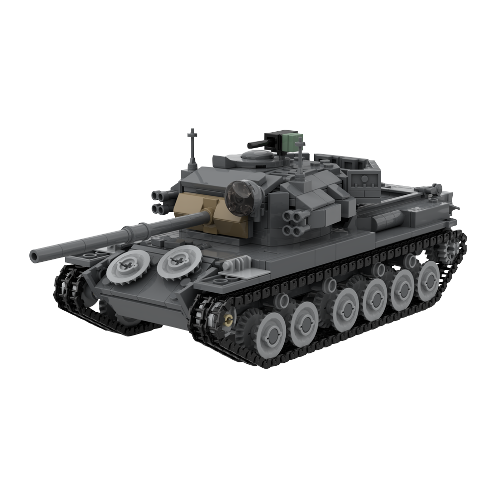Lego Compatible Military Tank - MOC سنتوريون mk. نموذج دبابة عسكرية