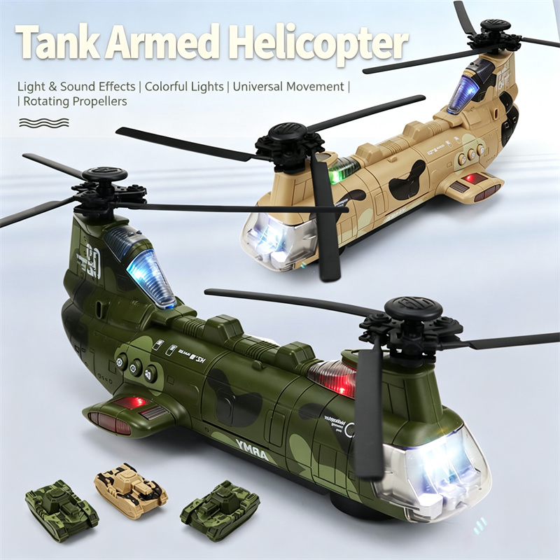 Educational Toys - لعبة طائرة نقل كهربائية تعمل بالدفع