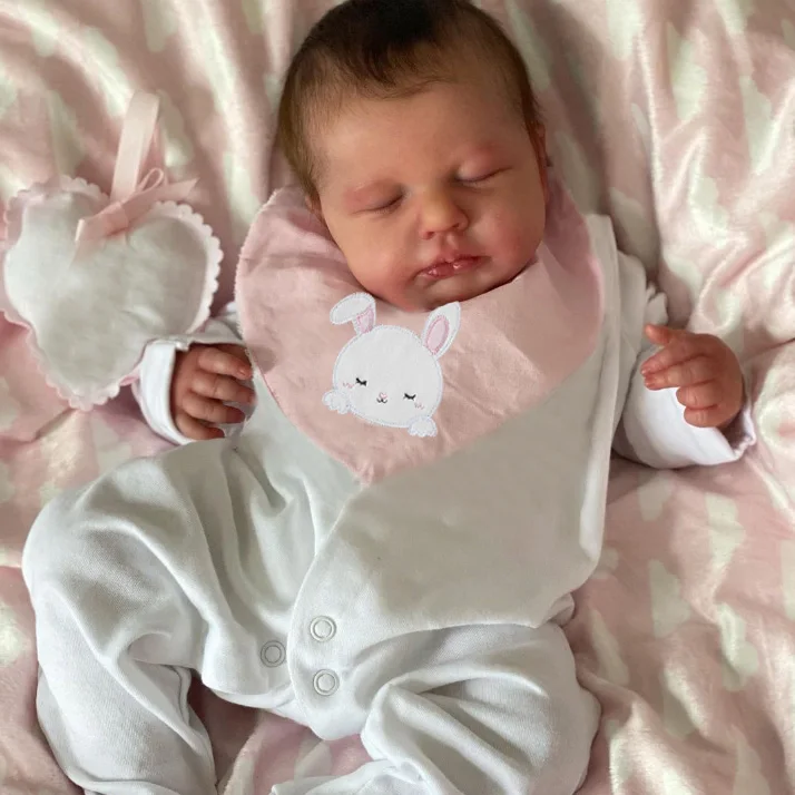 Reborn Baby Doll Silicone Realistic - دمية أطفال سيليكون واقعية نابضة بالحياة