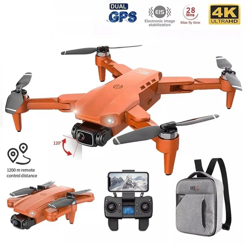Fpv Brushless Rc Drone 4K - الطائرة بدون طيار L900 Pro 4K
