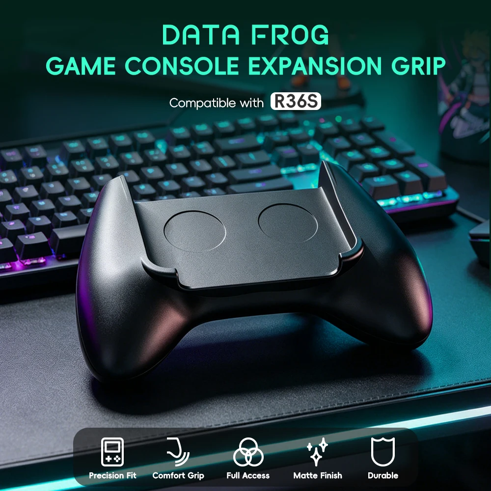 Retro Handheld Game Console R36S - حامل يدوي مريح للألعاب من Data