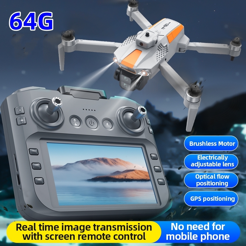 Fpv Brushless Rc Drone 4K - طائرة بدون طيار LF669 FPV 5G
