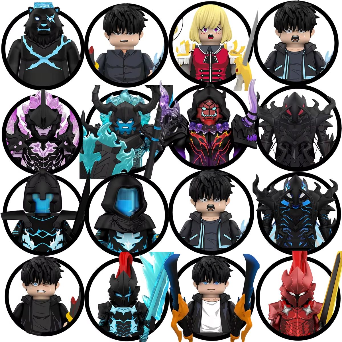 Anime Action Figure Blind Box - صندوق مفاجآت WM6220 أنمي سونغ جينوو