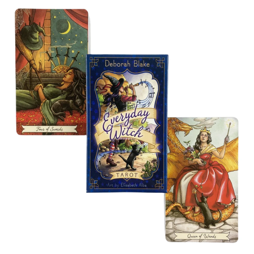 Tarot Cards Deck With Guidebook - اليومية الساحرة بطاقات التارو سطح السفينة