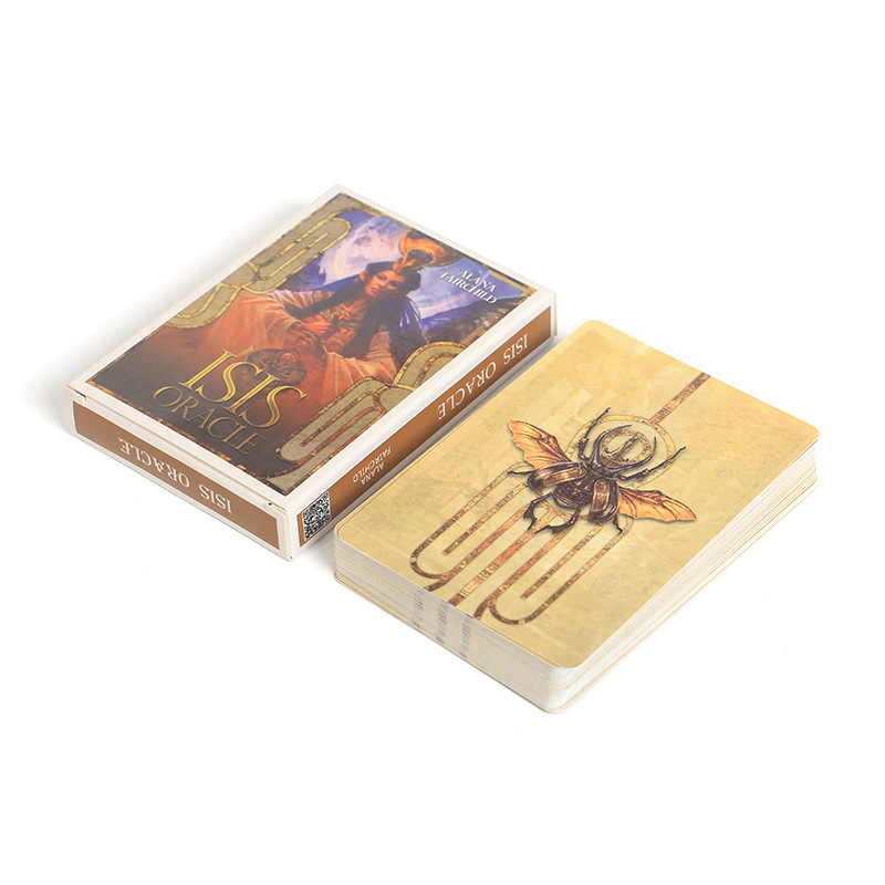 Tarot Cards Deck With Guidebook - بطاقات أوراكل إيزيس، لعبة بطاقات التاروت