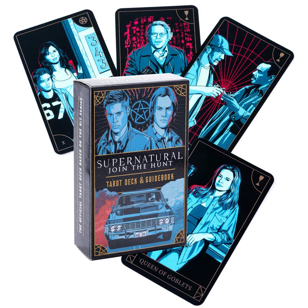 Tarot Cards Deck With Guidebook - مجموعة بطاقات التاروت الخارق للطبيعة مع