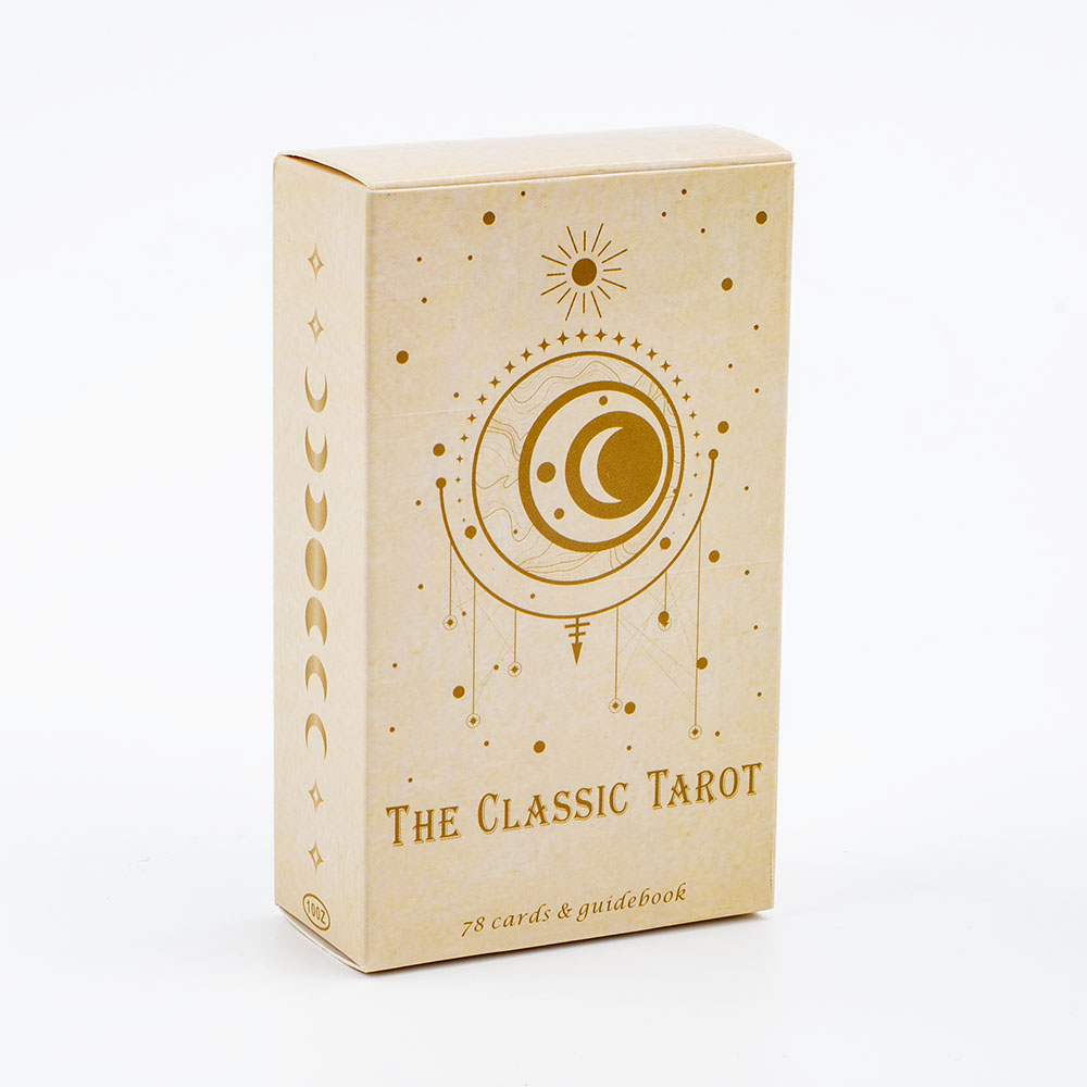 Tarot Cards Deck With Guidebook - لعبة ألواح التاروت الكلاسيكية للمبتدئين ،
