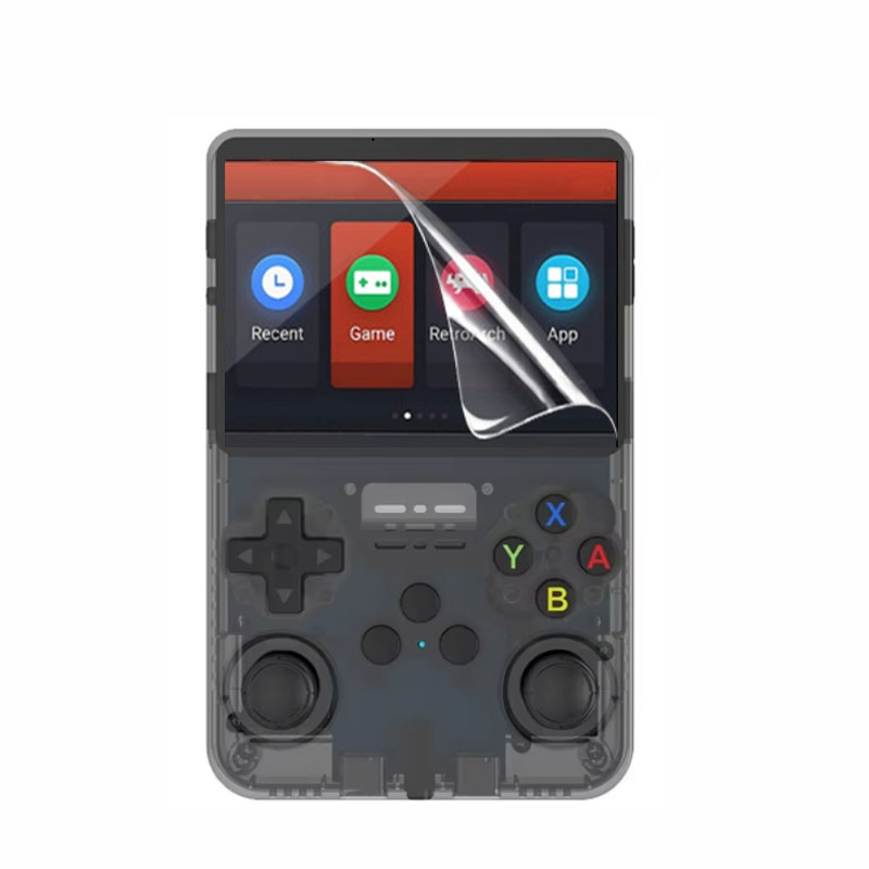 Retro Handheld Game Console R36S - 3 قطعة بولي TPU لينة واقي
