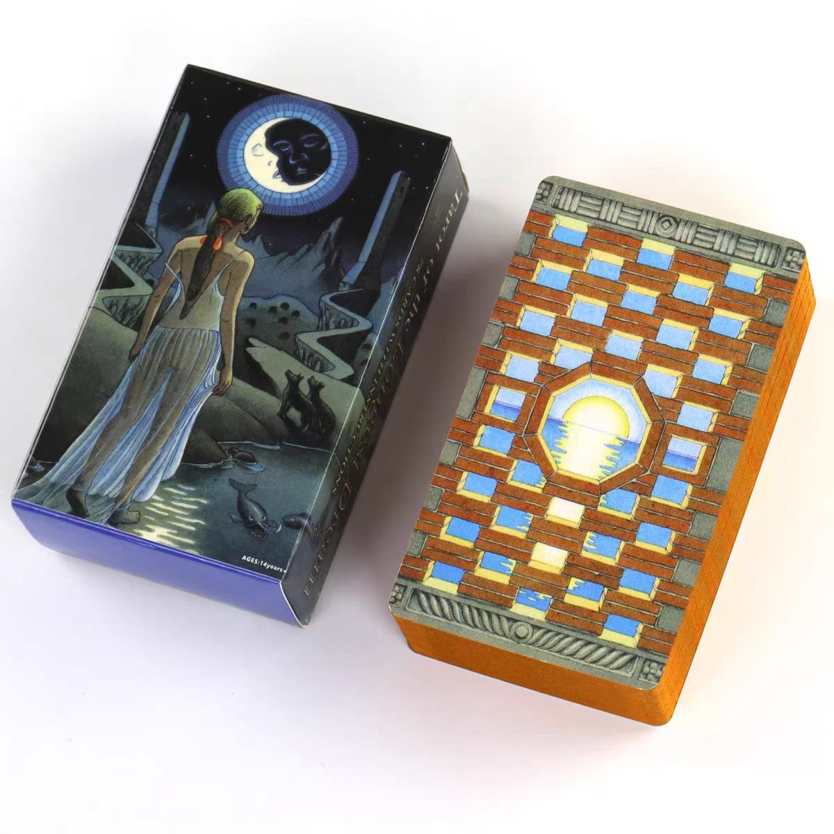 78 بطاقة حلم طويلة مع دليل إرش - مراجعة Tarot Cards Deck With Guidebook وسعره