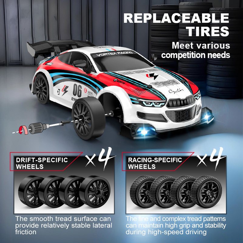سيارة سباق تحكم عن بعد بمقياس  - مراجعة Rc Drift Car 1 24 Scale 4Wd وسعره