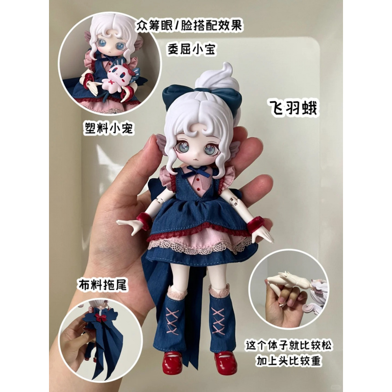 سلسلة قصة Luluelf 1/12 Bjd صند - مراجعة Anime Action Figure Blind Box وسعره