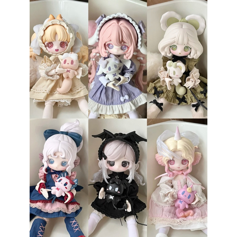سلسلة قصة Luluelf 1/12 Bjd صند - مراجعة Anime Action Figure Blind Box وسعره