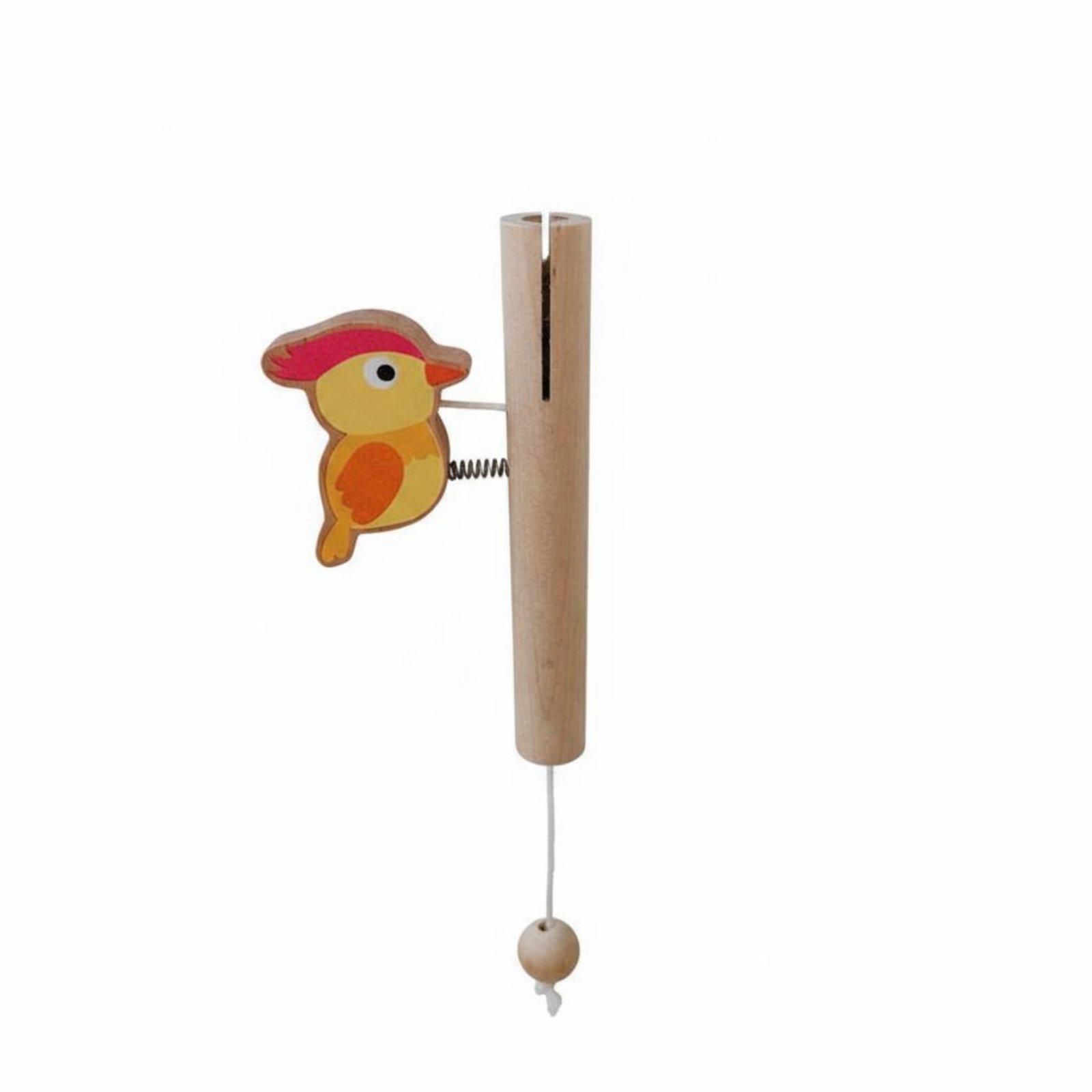 لوحة أنشطة خشبية مع لعبة طائر  - مراجعة Montessori Wooden Busy Board Toddler وسعره