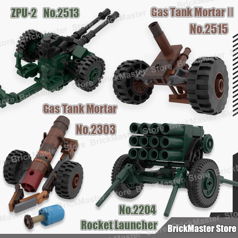 قطع بناء مشهد الحرب العسكرية م - مراجعة Lego Compatible Military Tank وسعره