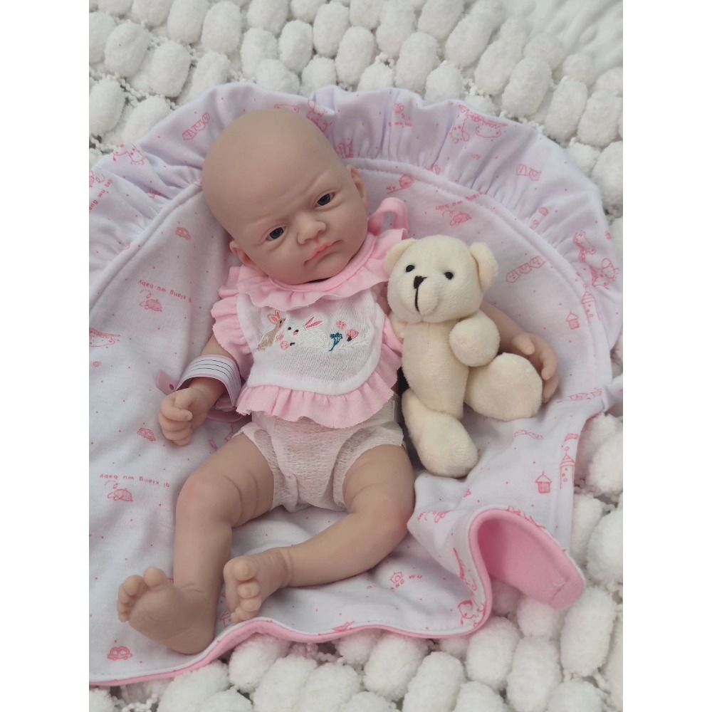 دمية سيليكون ناعمة بحجم 12 بوص - مراجعة Reborn Baby Doll Silicone Realistic وسعره