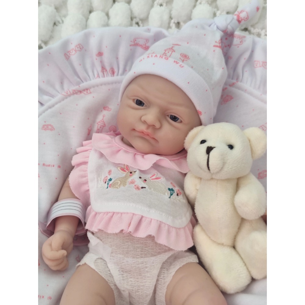 دمية سيليكون ناعمة بحجم 12 بوص - مراجعة Reborn Baby Doll Silicone Realistic وسعره