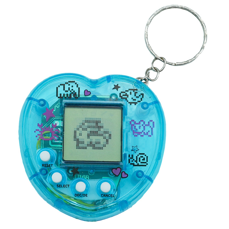على شكل قلب الحيوانات الأليفة  - مراجعة Tamagotchi Electronic Pet Virtual وسعره