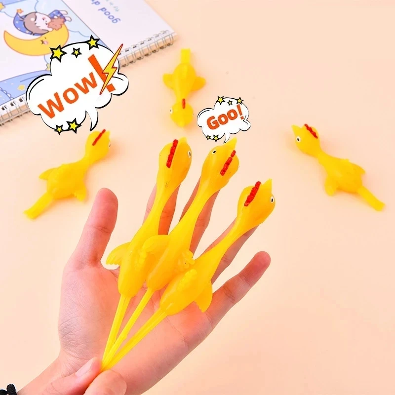 لعبة دجاج اسفنجي أصفر لزج للأط - مراجعة Educational Toys وسعره