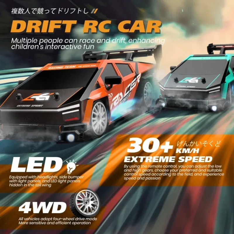 سيارة التحكم عن بعد RC الانجرا - مراجعة Rc Drift Car 1 24 Scale 4Wd وسعره