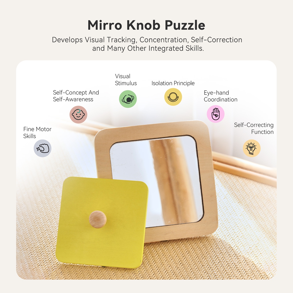لوحة ألغاز خشبية مونتيسوري مع  - مراجعة Montessori Wooden Busy Board Toddler وسعره