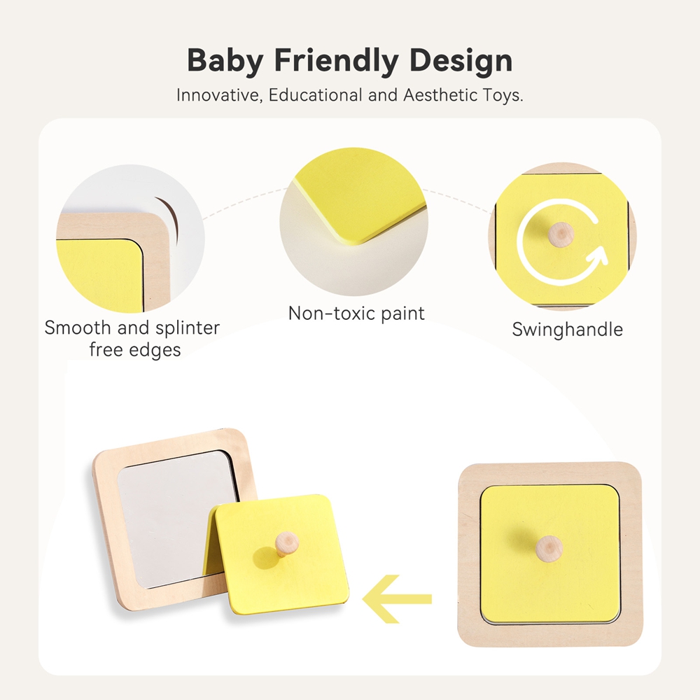 لوحة ألغاز خشبية مونتيسوري مع  - مراجعة Montessori Wooden Busy Board Toddler وسعره