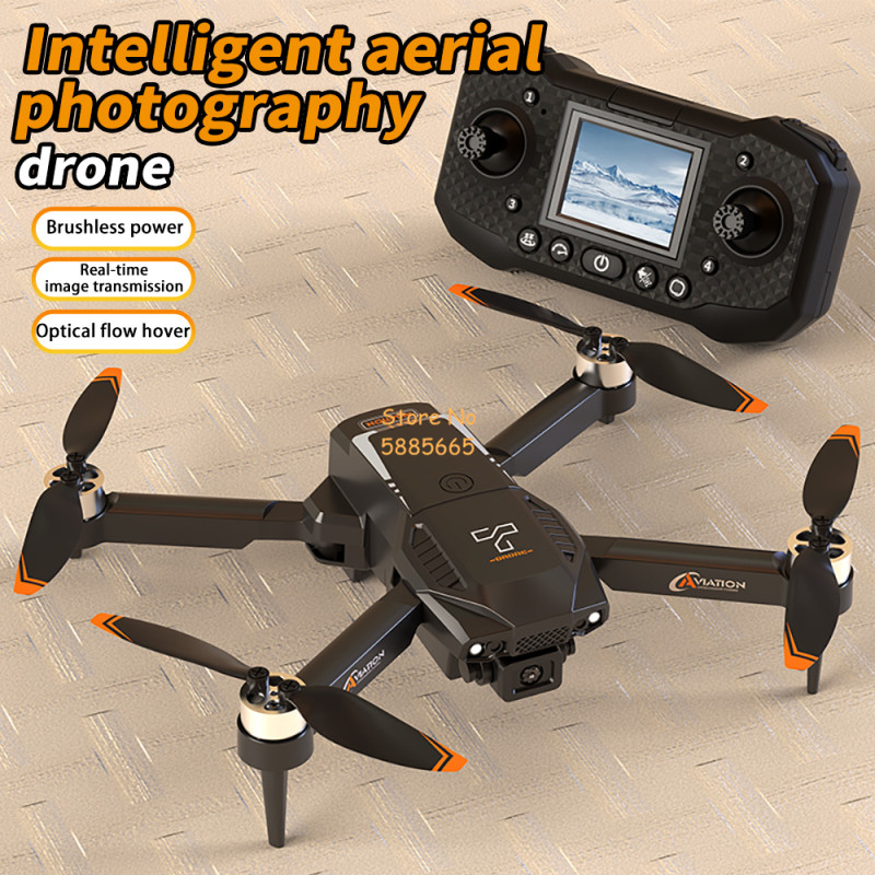 كاميرا مزدوجة 4K تدفق بصري بدو - مراجعة Fpv Brushless Rc Drone 4K وسعره