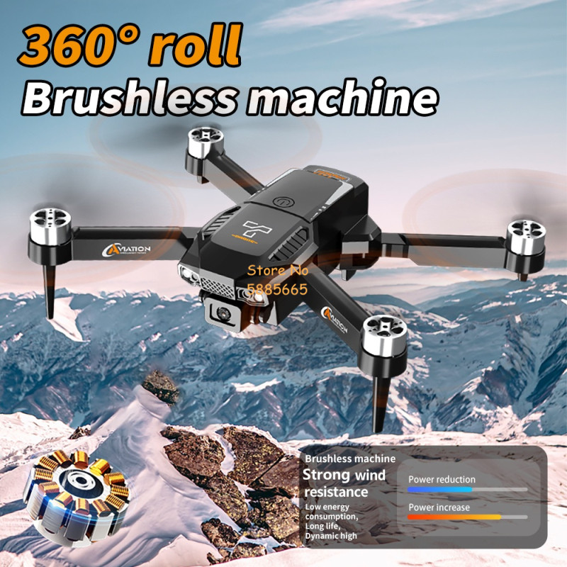 كاميرا مزدوجة 4K تدفق بصري بدو - مراجعة Fpv Brushless Rc Drone 4K وسعره