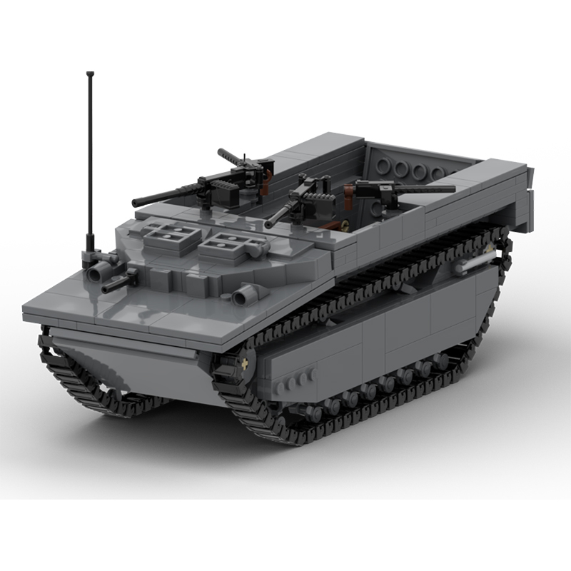 نموذج دبابات عسكرية حديثة LVT- - مراجعة Lego Compatible Military Tank وسعره