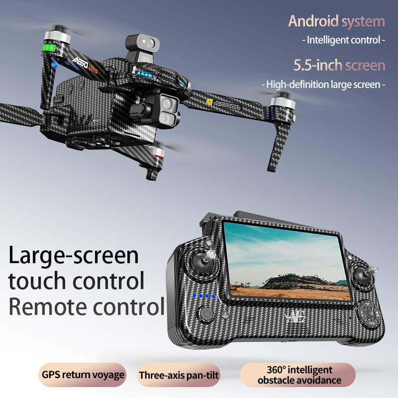 AE60 نظام تحديد المواقع بدون ط - مراجعة Fpv Brushless Rc Drone 4K وسعره