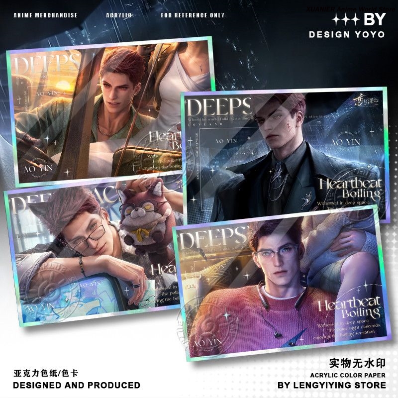 بطاقة توقيع أكريليك ملونة بتصم - مراجعة Board Games وسعره