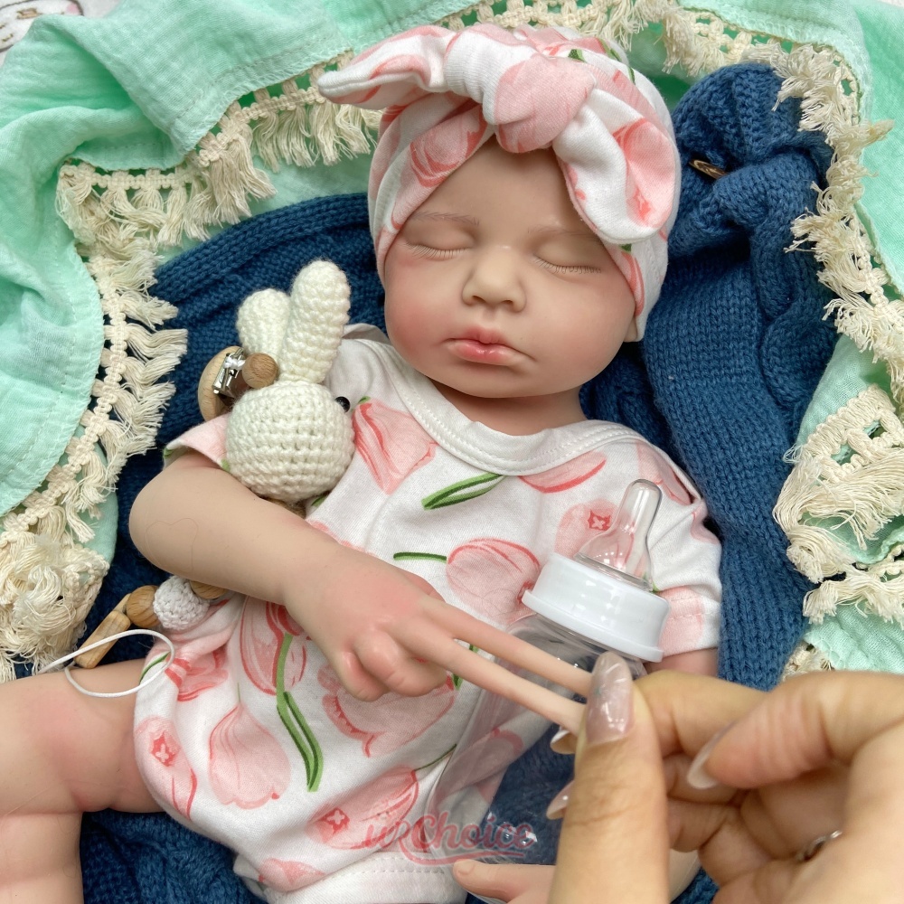 دمية سيليكون واقعية مصنوعة يدو - مراجعة Reborn Baby Doll Silicone Realistic وسعره