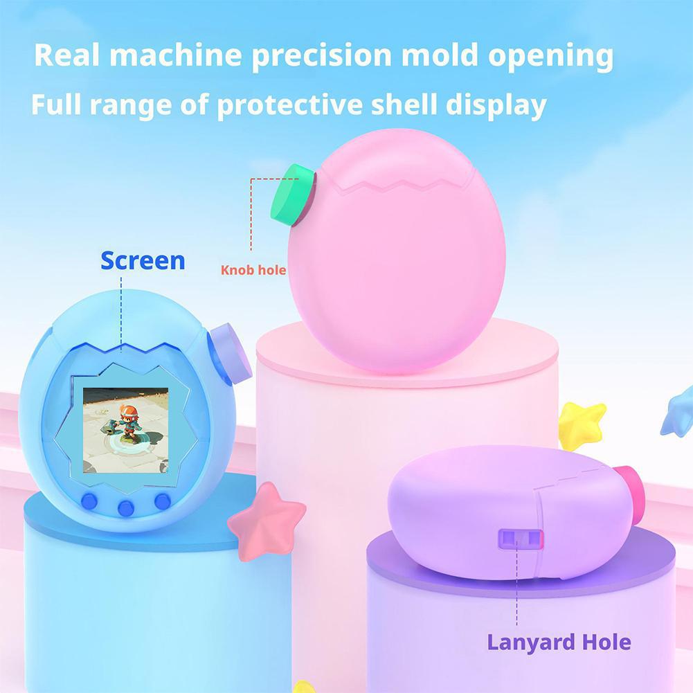 حافظة من السيليكون لآلة ألعاب  - مراجعة Tamagotchi Electronic Pet Virtual وسعره