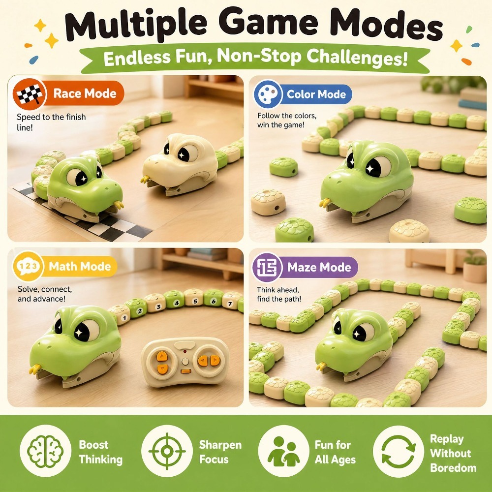 لعبة ثعبان مغناطيسي للتحكم عن  - مراجعة Educational Toys وسعره