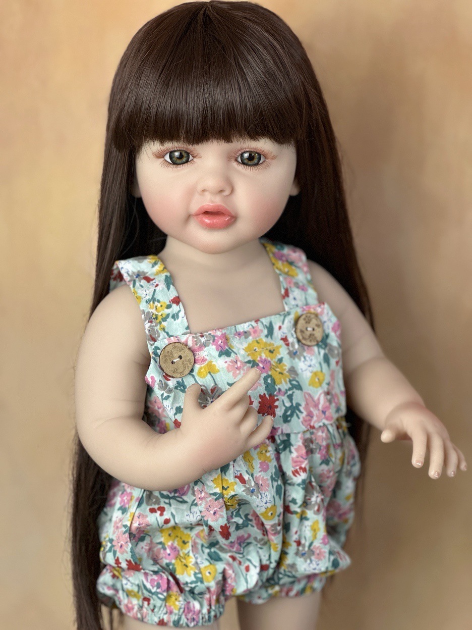 22 بوصة محبوب كامل الجسم سيليك - مراجعة Reborn Baby Doll Silicone Realistic وسعره