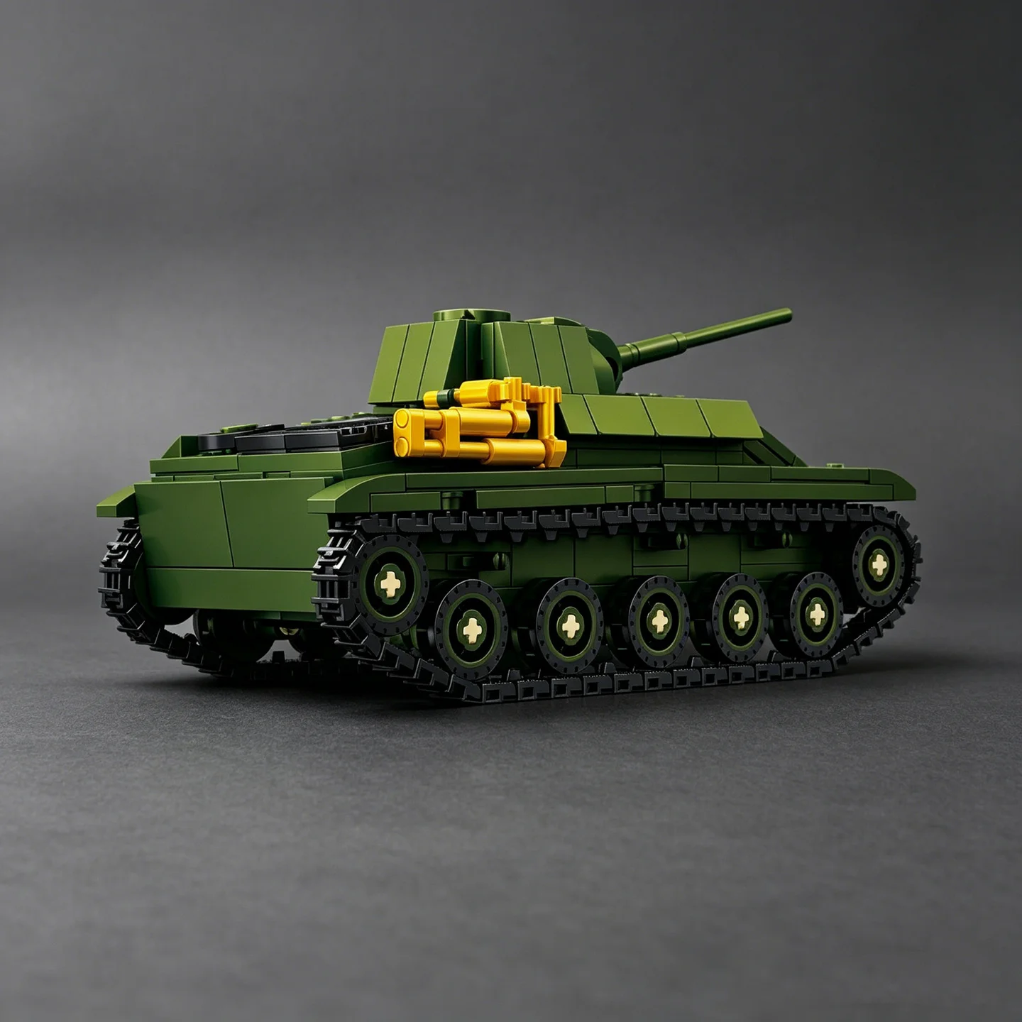 نموذج دبابة خفيفة T-70 للجيش ا - مراجعة Lego Compatible Military Tank وسعره