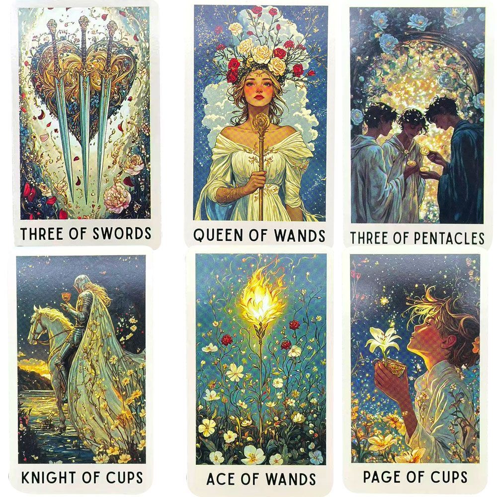 78 بطاقة تاروت غامضة، مجموعة أ - مراجعة Tarot Cards Deck With Guidebook وسعره
