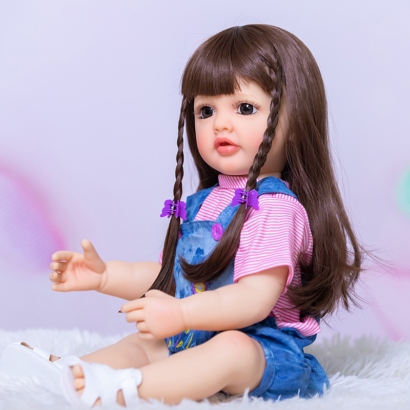 50 سنتيمتر كامل الجسم سيليكون  - مراجعة Reborn Baby Doll Silicone Realistic وسعره