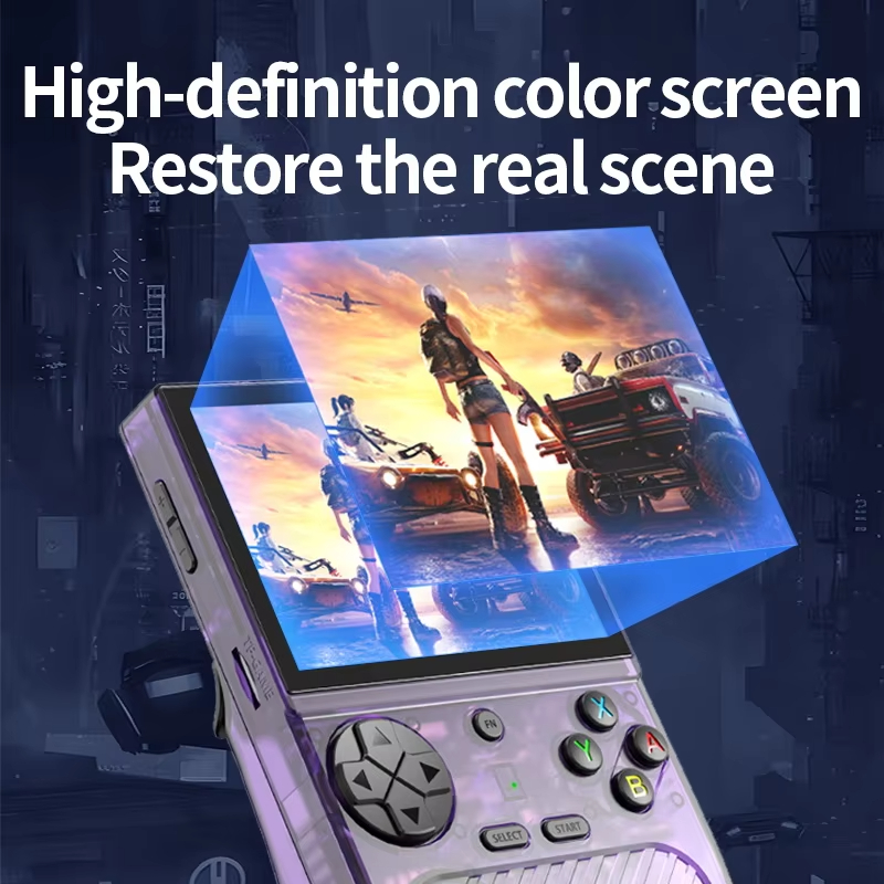 جهاز ألعاب فيديو محمول كلاسيكي - مراجعة Retro Handheld Game Console R36S وسعره